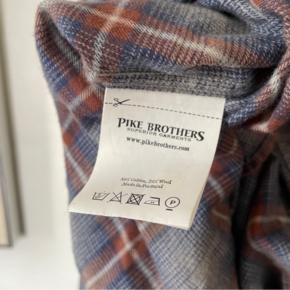 Pike Brothers 1937 Roamer Shirt Cotton Wool Blend Flannel - Picture 6 of 7